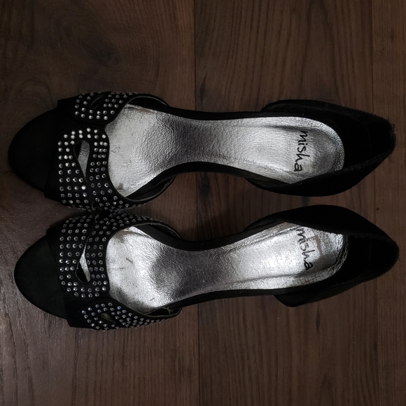 Misha | High Heels with Rhinestones - Picture 2 of 5